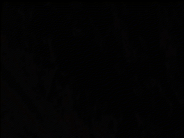 Looping distressed footage from yellowstone home movie. A flash of a steep grade garnished with a few solarized trees. Intermittent flickering of high contrast rock faces.